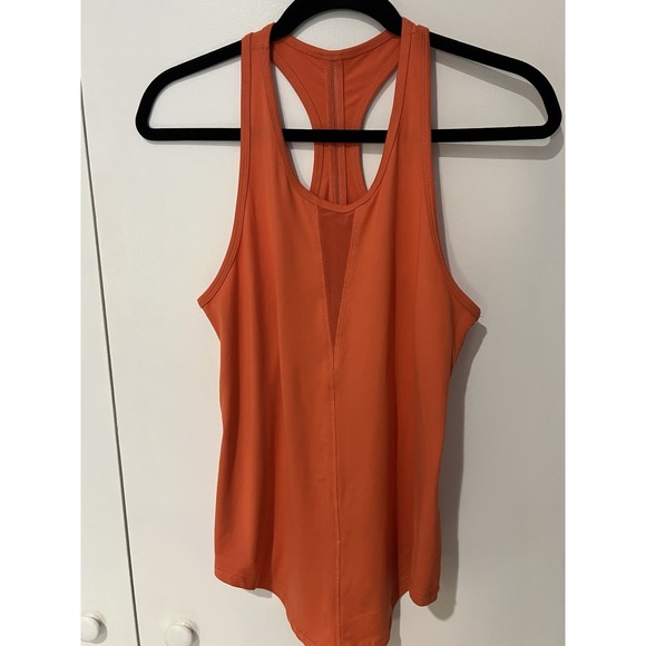ZYIA Women's Size Medium Orange Effortless Racerback Tank - Picture 1 of 6